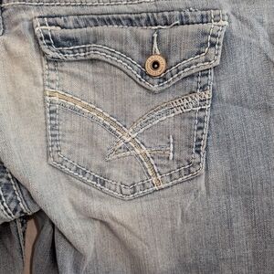 Y2K Amethyst Jeans Light Blue Flare